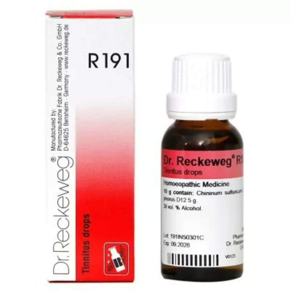 Dr. Reckeweg R191 -Tinnitus Drops | Swadesiicart