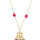 Women's Gold-Polished Necklace - Ruby Raang | Swadesiicart