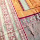 DEIANA'S Beautiful Designer Golden zari Soft Lichi Silk Saree - Orange - Swadesiicart
