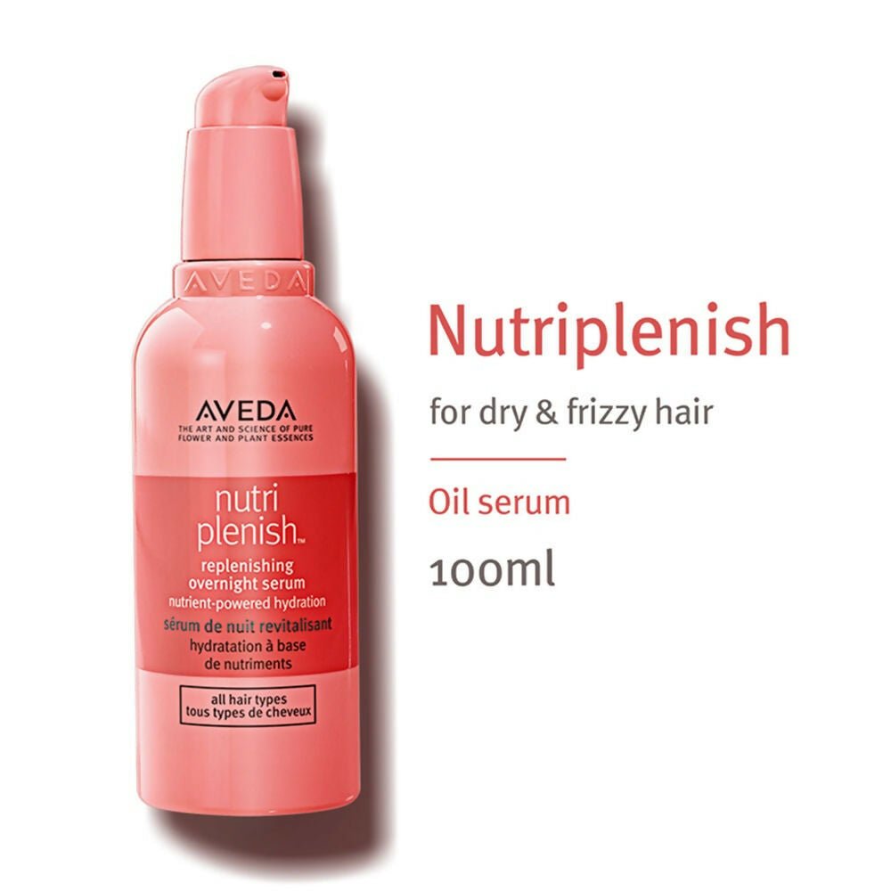 Aveda Nutriplenish Hydrating Serum for Dry & Frizzy Hair with Coconut Oil | Swadesiicart