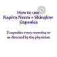 Kapiva Ayurveda Neem + Skinglow Capsules | Swadesiicart