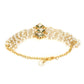 Women's White Bracelet - Ruby Raang - Swadesiicart