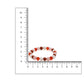 Red Carnelian, Amathyst Beads Bracelet - Ruby Raang | Swadesiicart