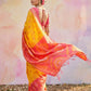 Anaita D Yellow Soft Silk Printed Saree With Blouse