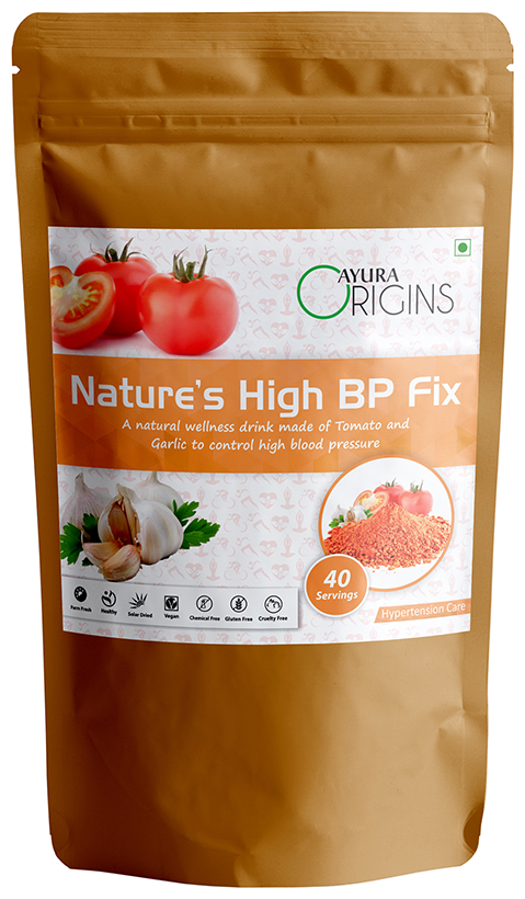 Ayura Origins Nature's High BP Fix Powder - Swadesiicart