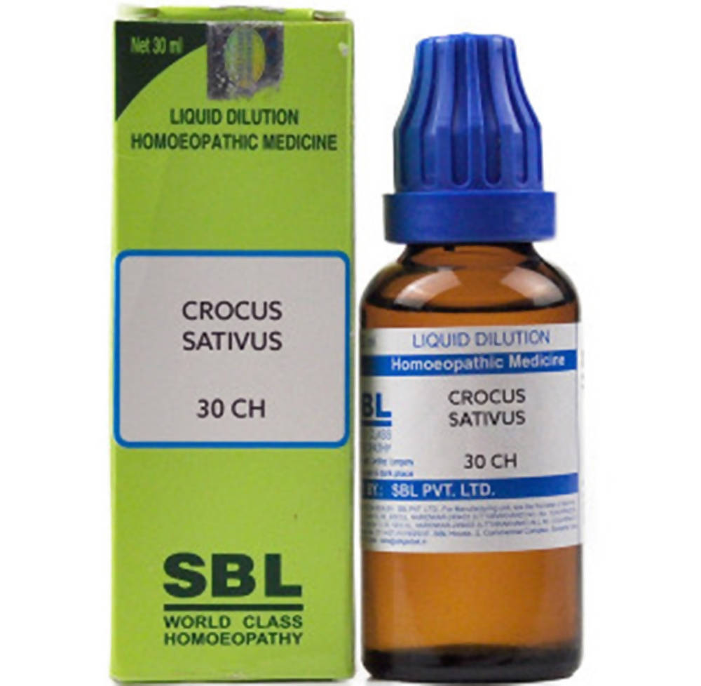 SBL Homoepathy Crocus Sativus Dilution | Swadesiicart