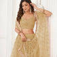 Aastha Fashion Chiku Butterfly Net Tone To Tone Thread Work, Sequence Work And Original Mirror Work Embroidery Wedding Wear Lehenga Choli