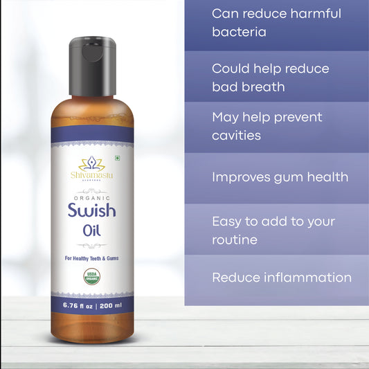 Shivamastu Ayurveda Organic Swish Oil - Swadesiicart