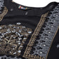 Kalini Ethnic Motifs Printed Mirror Work Kurta - Swadesiicart
