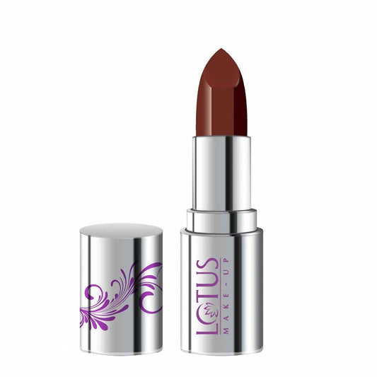 Lotus Make-Up Ecostay Butter Matte Lip Color - Nutty Brown (4.2 Gm) - Swadesiicart