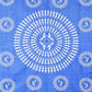 Urban Magic Blue Ethnic Motifs Printed Cotton 104 TC Queen Bedsheet With 2 Pillow Covers - Swadesiicart