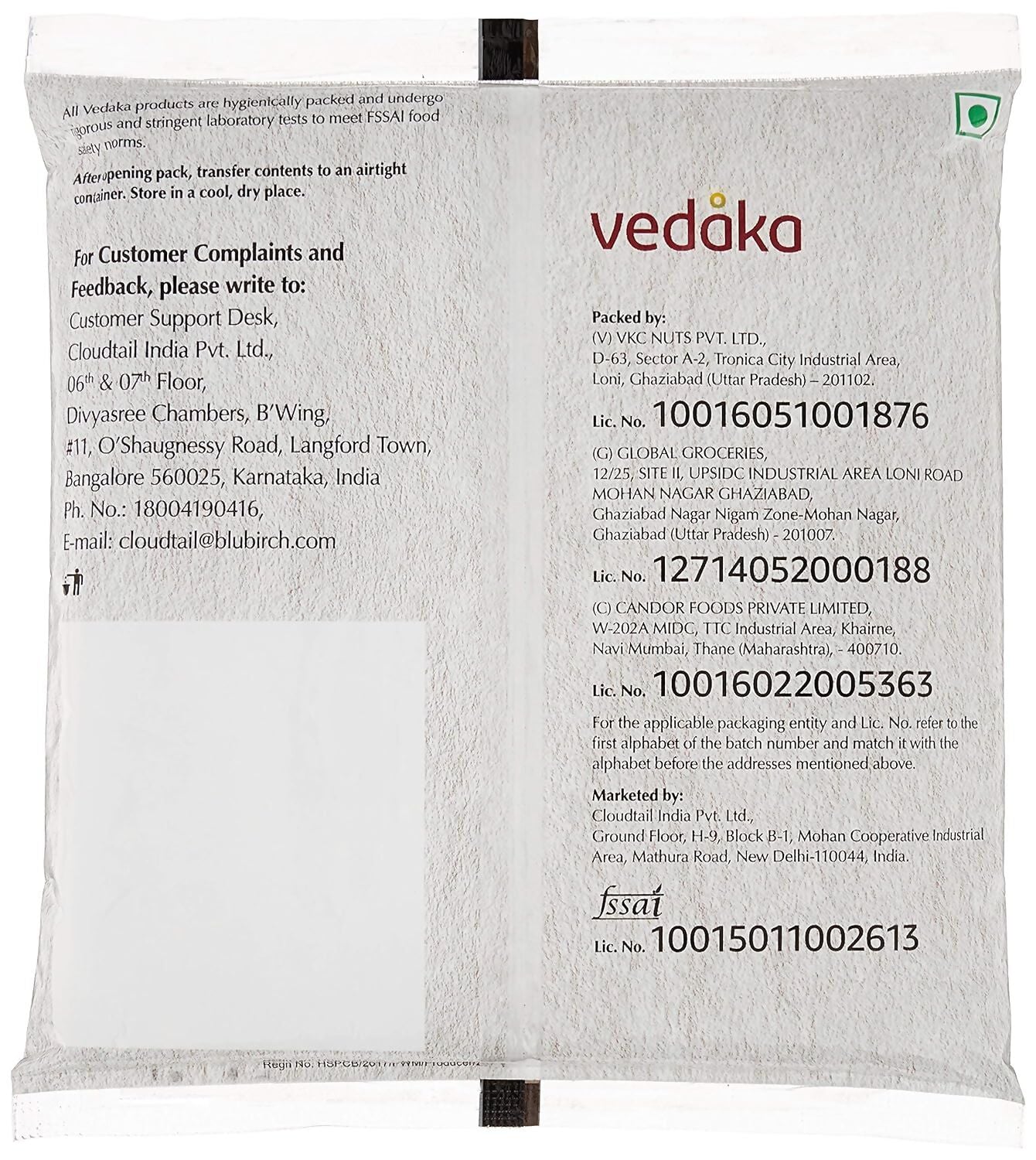 Vedaka Dried Blueberries | Swadesiicart