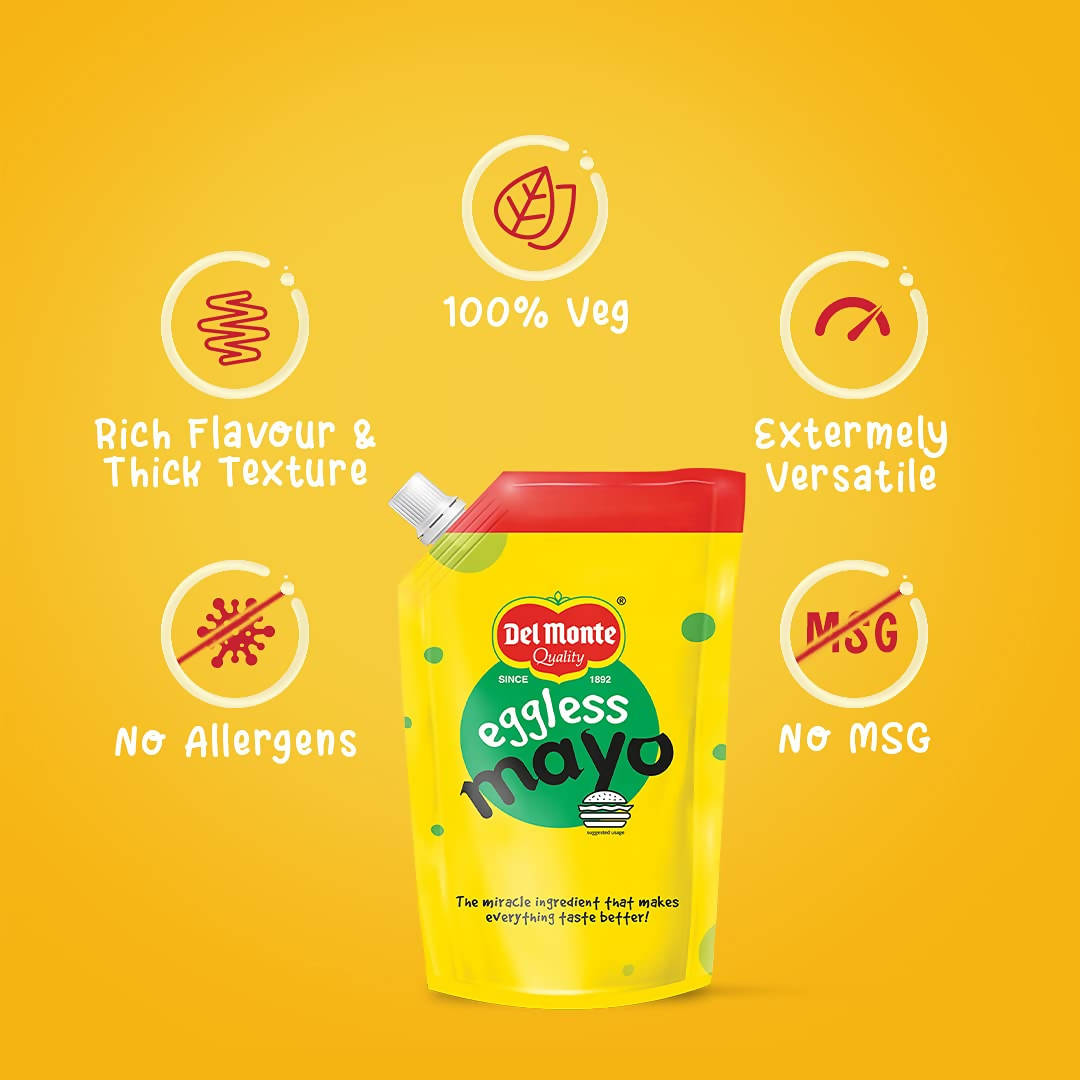 Del Monte Eggless Mayonnaise - Swadesiicart