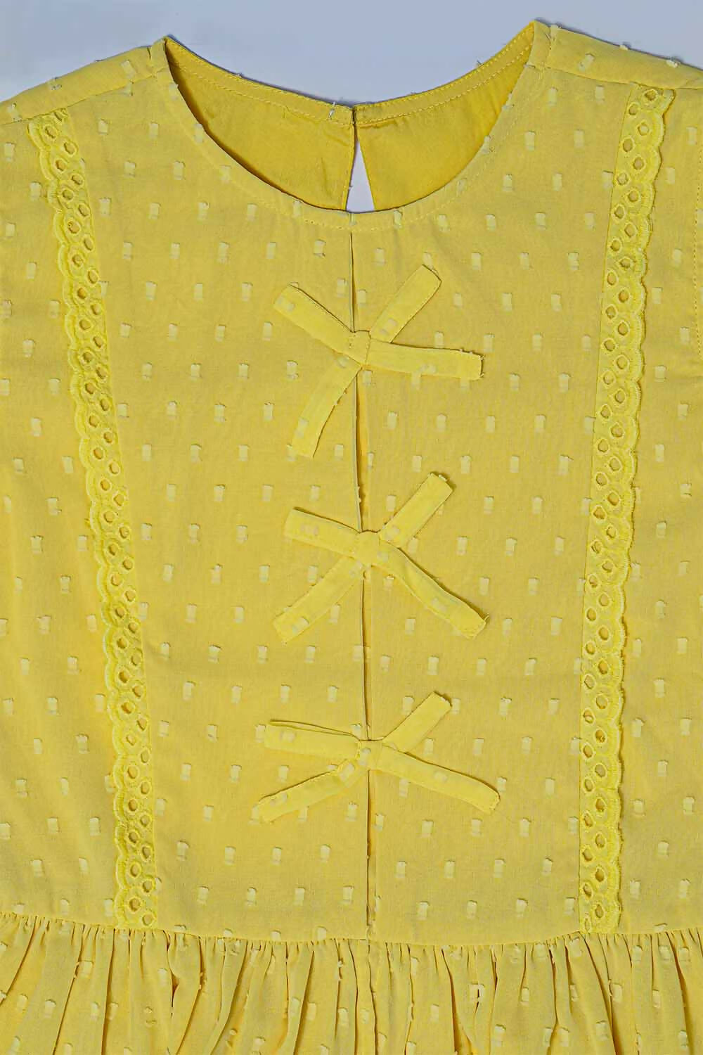 LH Luxury Fashion Elise Floral Co-Ord Set – Pastel Yellow Outfit for Girls - Swadesiicart