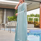 Tikhi Imli Woven Design Satin Ready to Wear Saree | Swadesiicart