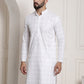 Sojanya Printed Chikankari Kurta | Swadesiicart