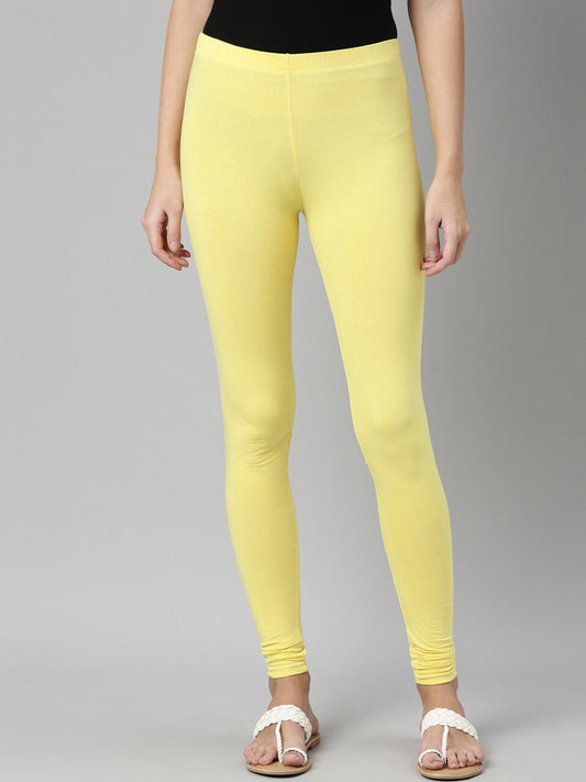 Souchii Slim Fit Churidar-Length Leggings - SOUCHII