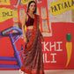 Tikhi Imli Ethnic Motifs Printed Cotton Ready to Wear Saree | Swadesiicart