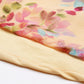 Souchii Peach-Coloured Floral Layered Chiffon Beautiful A-Line Midi Dress - Swadesiicart