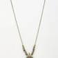 NVR Women's Gold-Polished Circular Shape Pendant with Chain | Swadesiicart