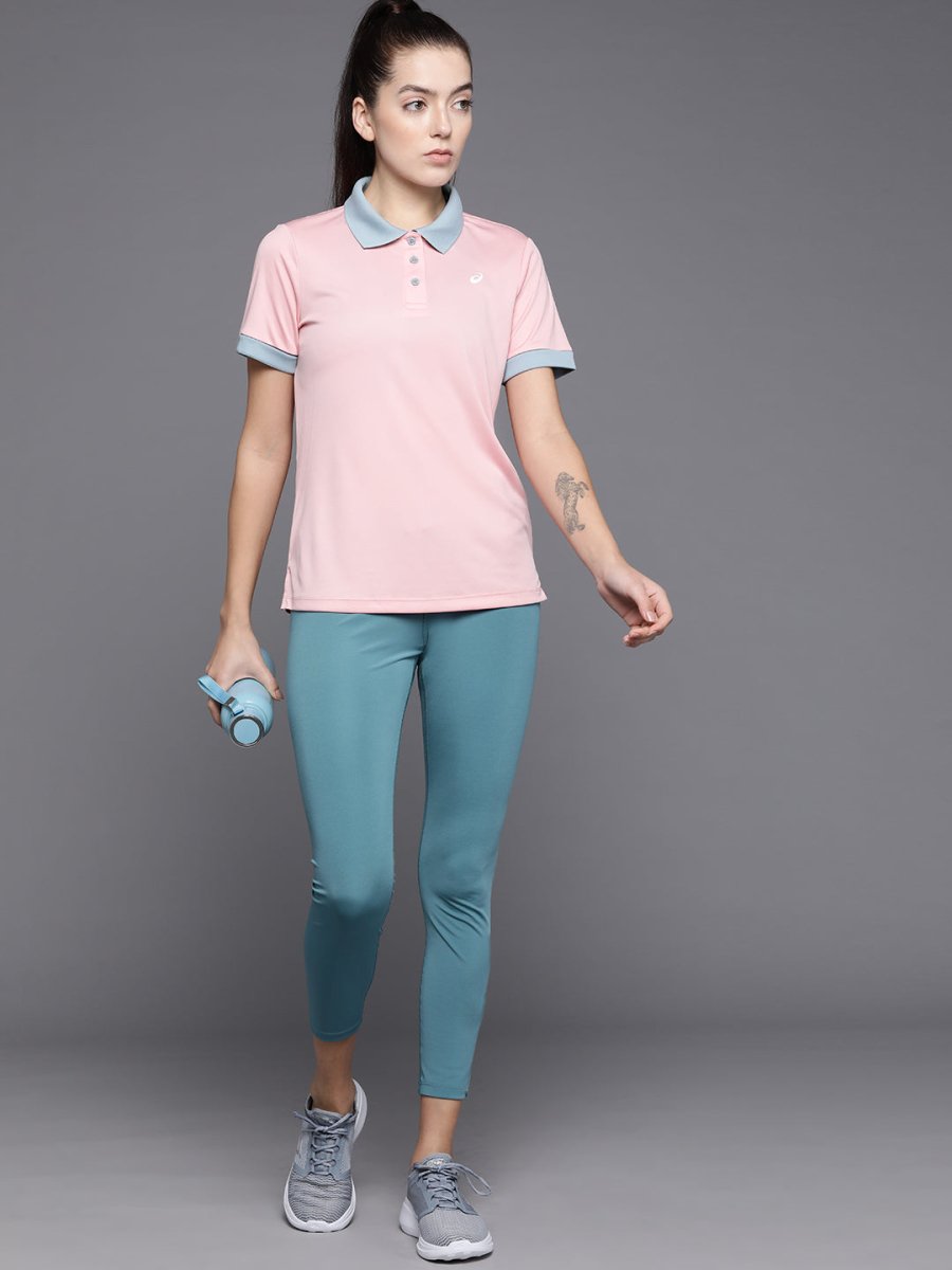 ASICS Polo Collar Training T-shirt | Swadesiicart