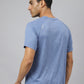 Alcis Men Heather Anti-Static Slim-Fit Round Neck Swadesiicartnce Running T-Shirt | Swadesiicart