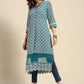 Sangria Chikankari Embroidered Kurta | Swadesiicart