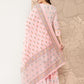 Kalini Floral Printed Gotta Patti Pure Cotton Kurta with Sharara & Dupatta | Swadesiicart
