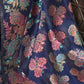 Mitera Navy Blue & Pink Floral Zari Silk Blend Banarasi Saree | Swadesiicart