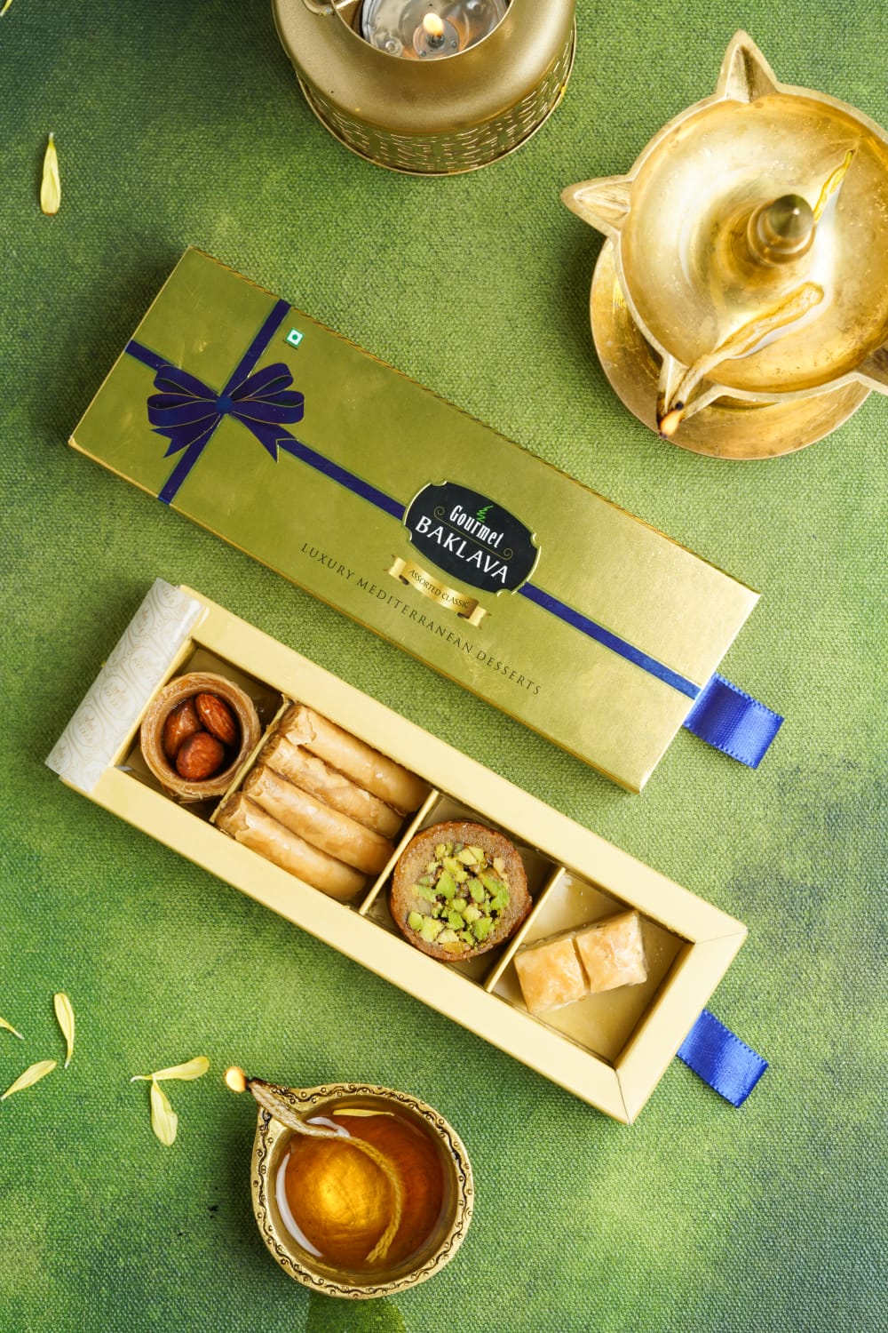 Gourmet Baklava Happy Box Of 7 Baklava | Swadesiicart