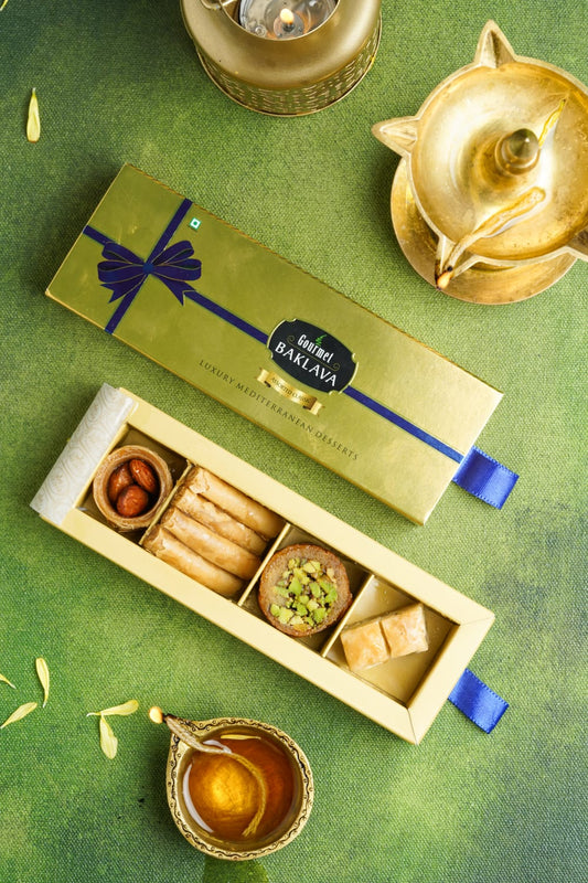 Gourmet Baklava Happy Box Of 7 Baklava | Swadesiicart