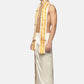 Sethukrishna Men Cream-Coloured Solid Dhotis | Swadesiicart