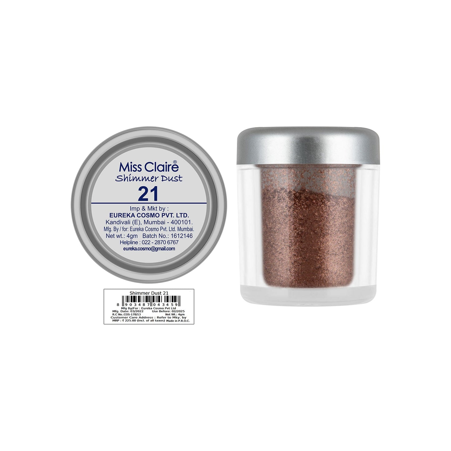 Miss Claire Shimmer Dust - 21 | Swadesiicart