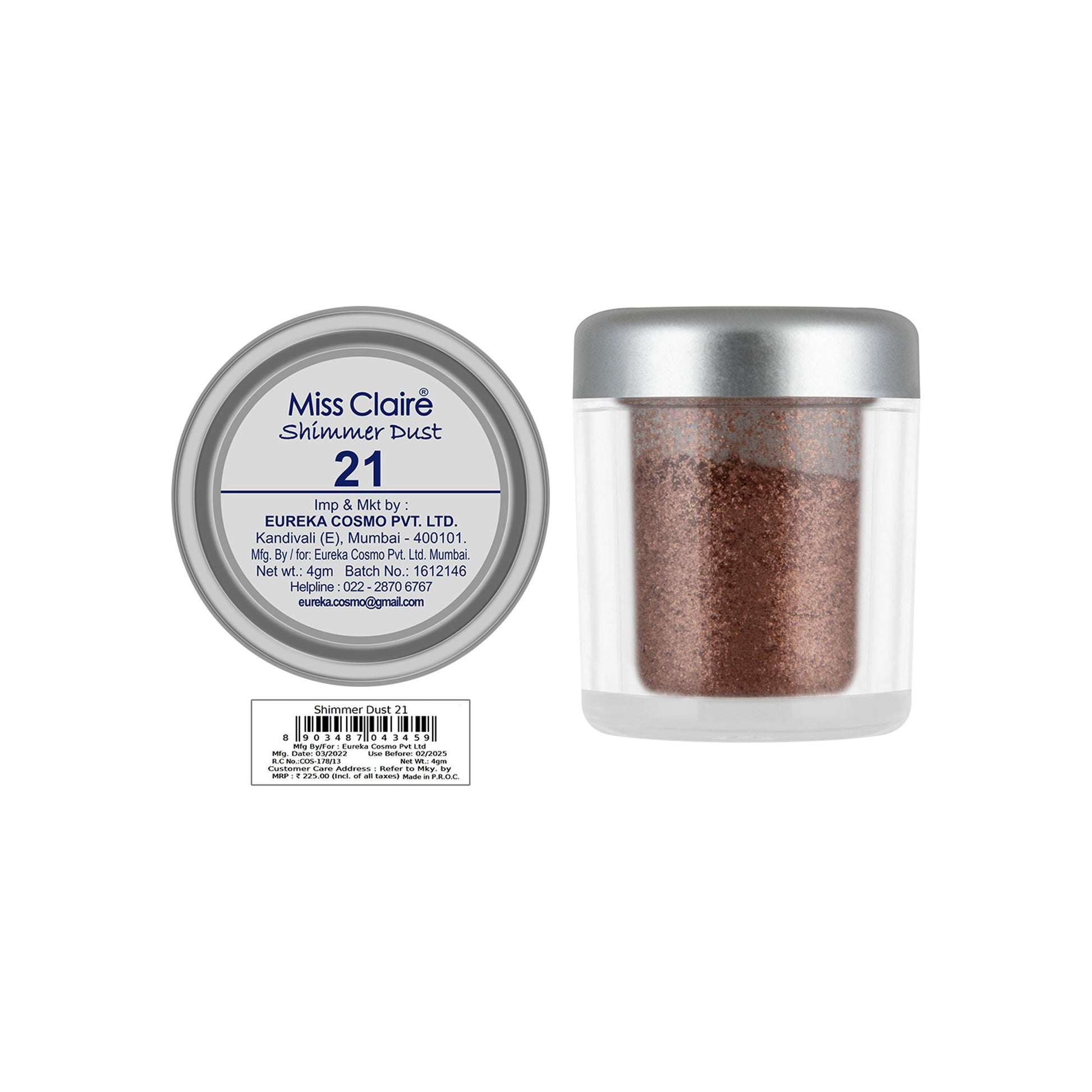Miss Claire Shimmer Dust - 21 | Swadesiicart