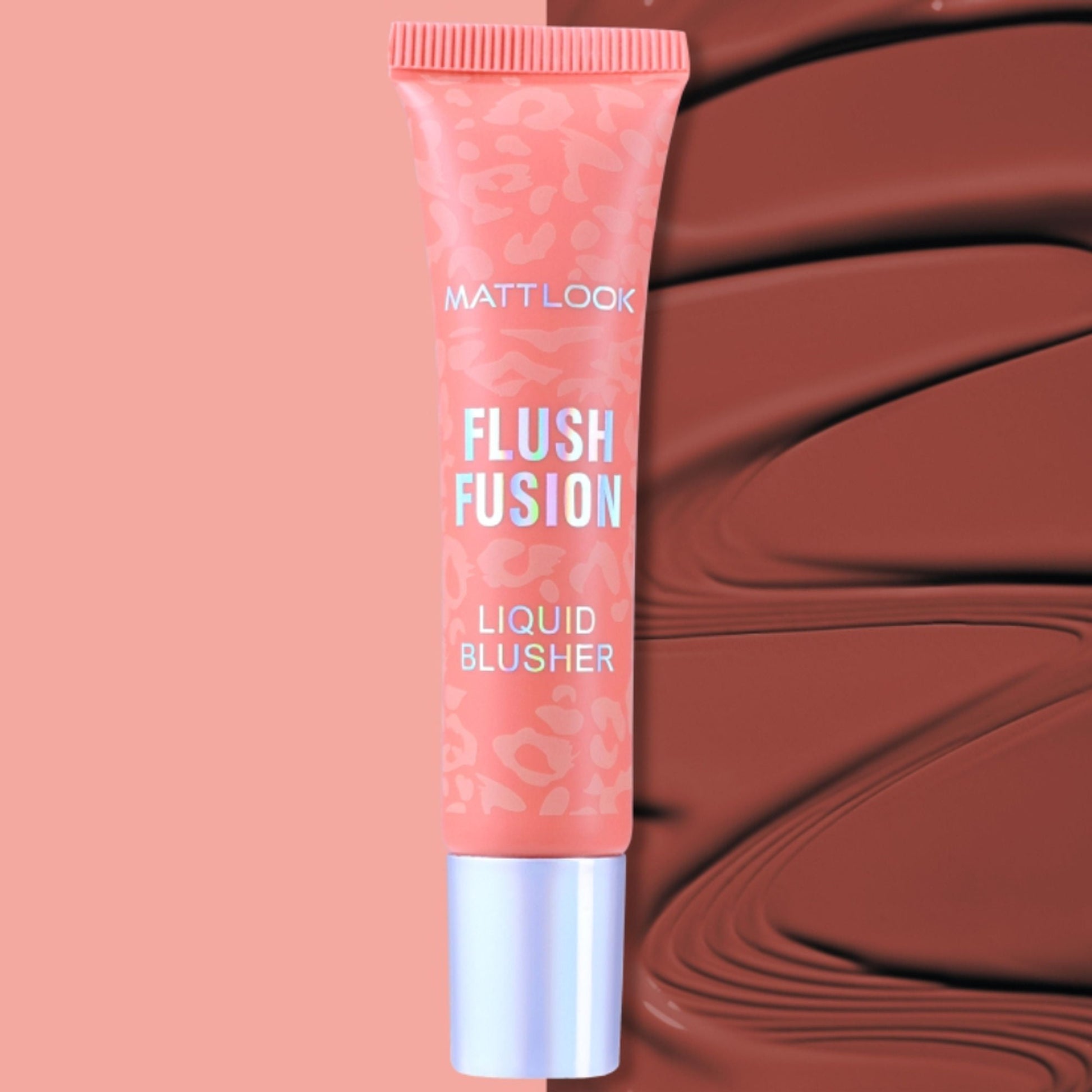 Matt Look Flush Fusion Liquid Blusher - Cherry Blossom-02 - Swadesiicart