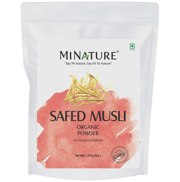 Minature Safed Musli Organic Powder | Swadesiicart