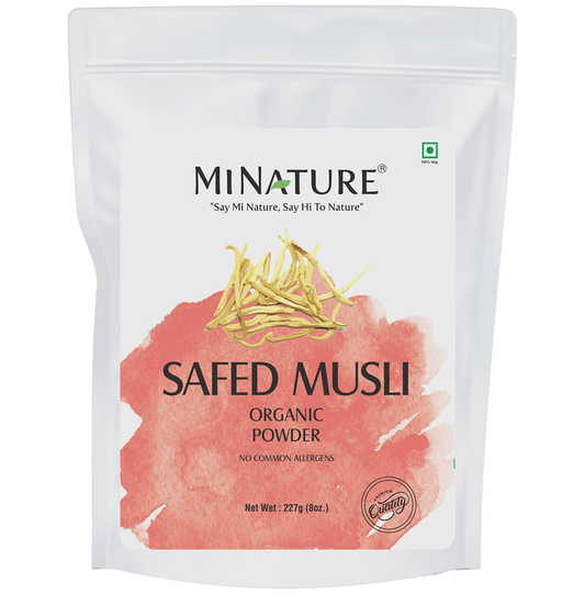 Minature Safed Musli Organic Powder | Swadesiicart