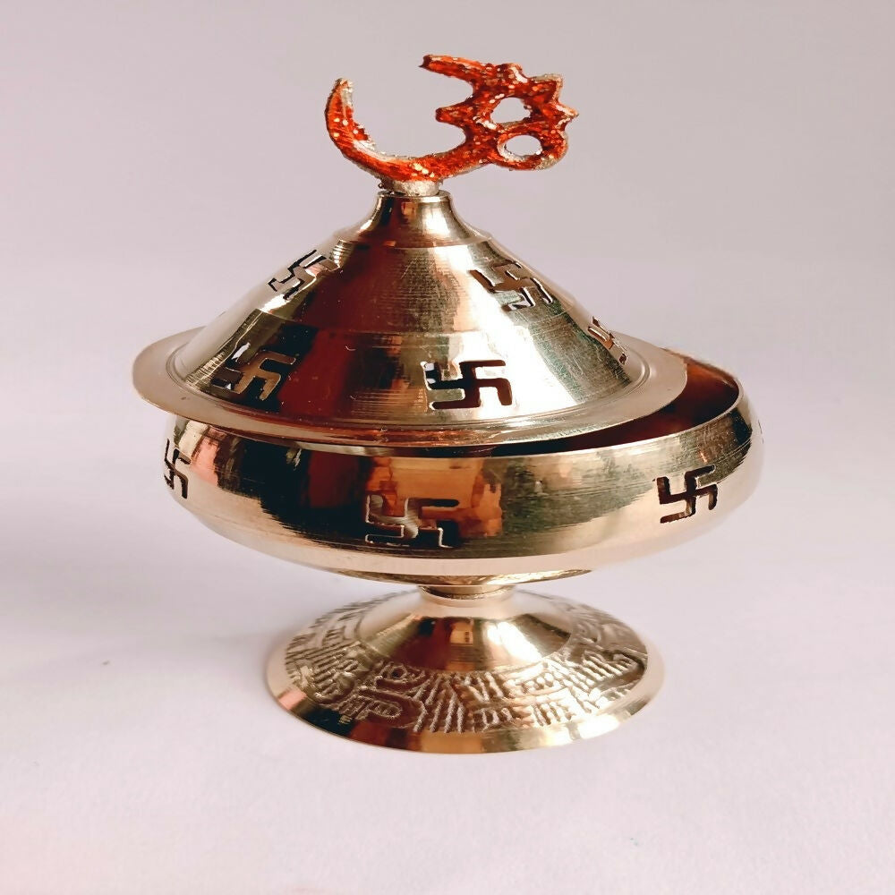 Brass Akhand Jyot Pradeep | Swadesiicart