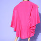 InWeave Fuchsia Rayon Cowel Style Kaftan - Swadesiicart