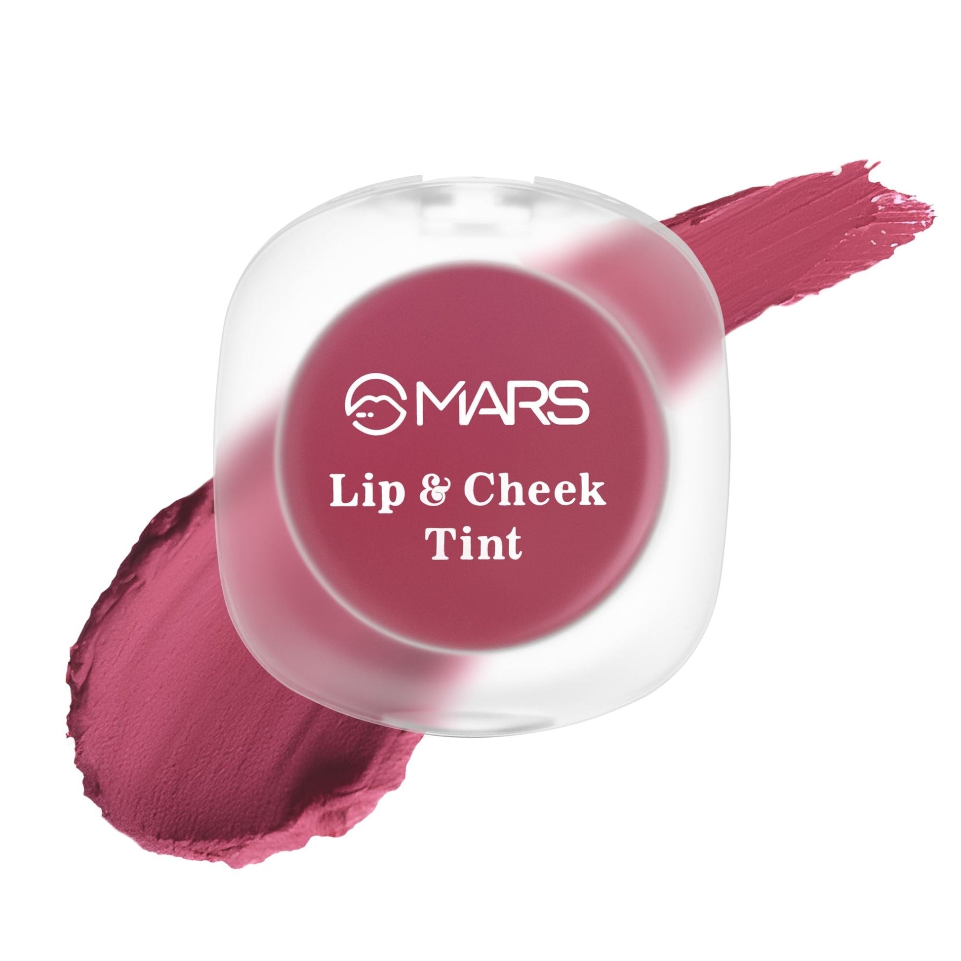 MARS Cosmetics Lip & Cheek Tint for Bold Pop Color - 01-Dusty Rose - Swadesiicart