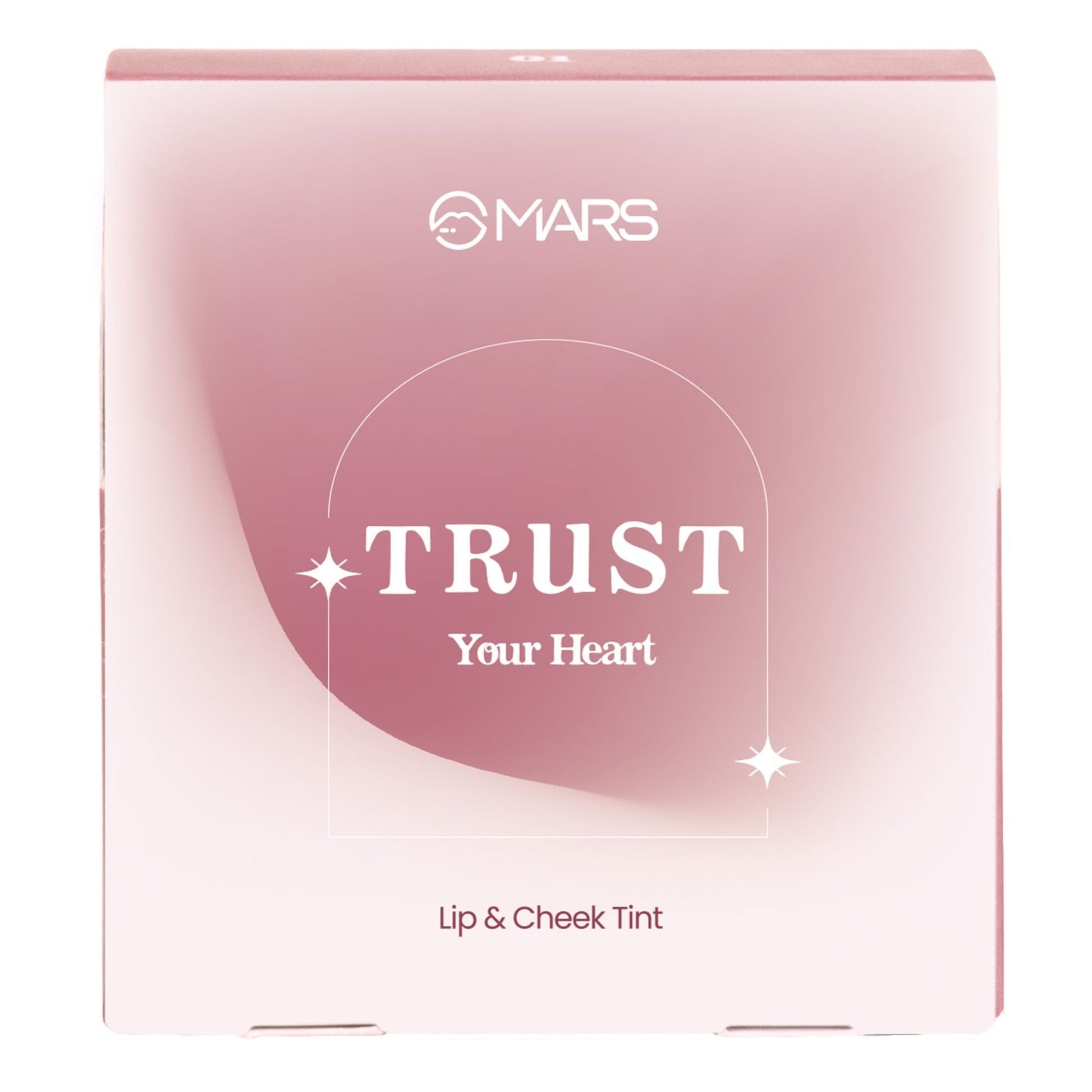 MARS Cosmetics Lip & Cheek Tint for Bold Pop Color - 01-Dusty Rose - Swadesiicart