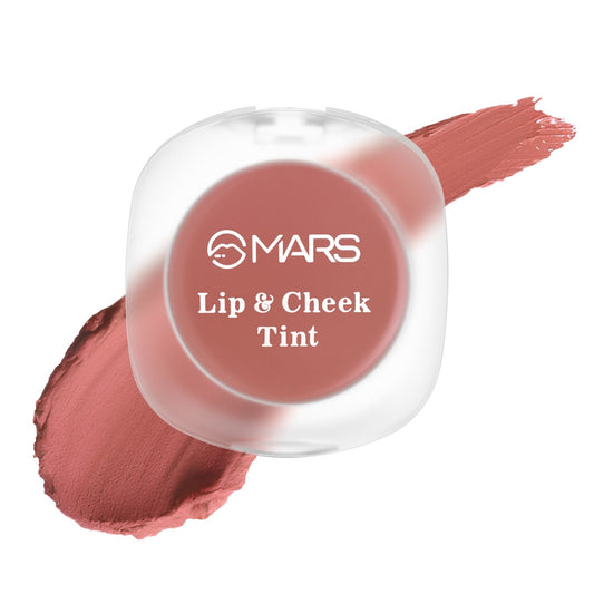 MARS Cosmetics Lip & Cheek Tint for Bold Pop Color - 02-Sunset Coral - Swadesiicart