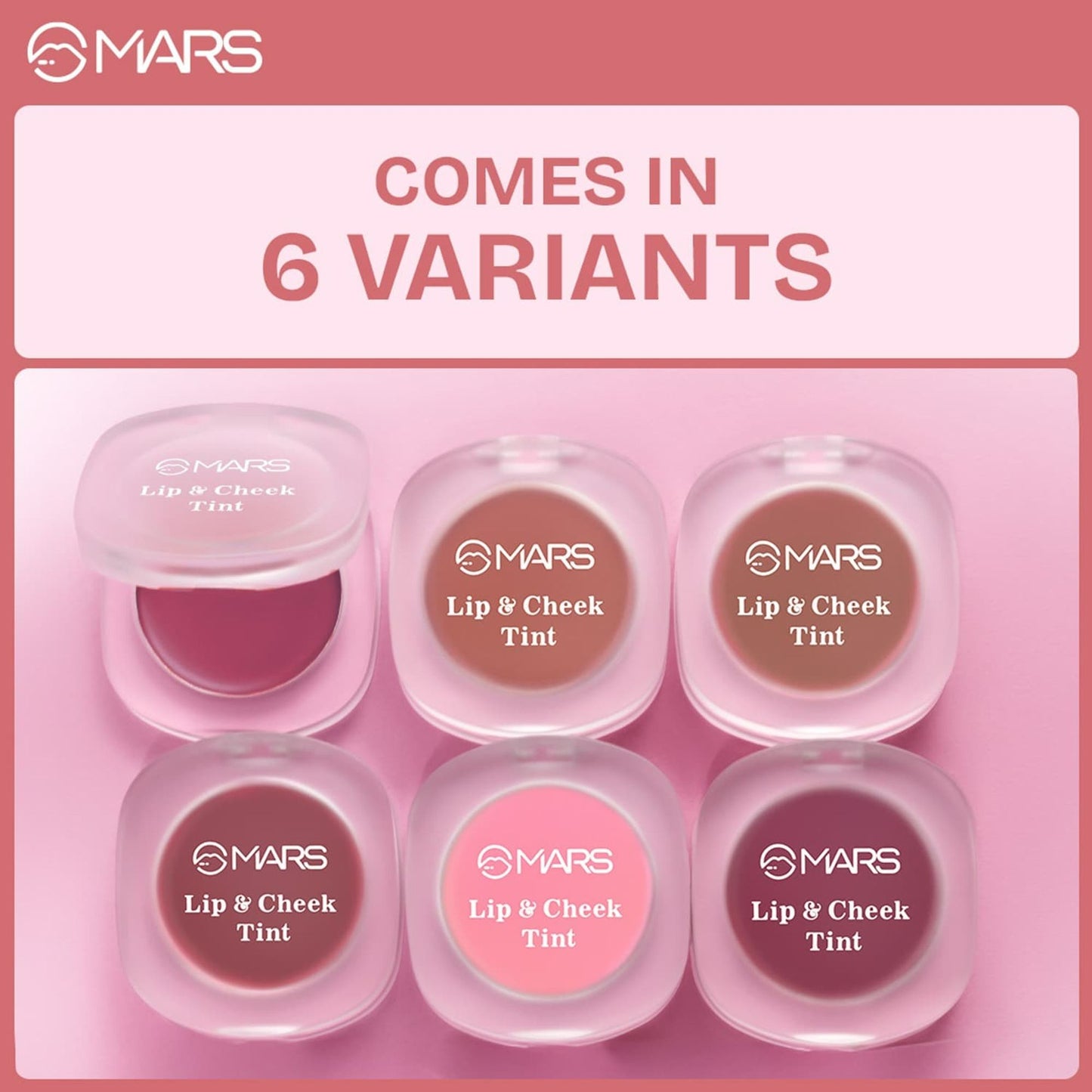 MARS Cosmetics Lip & Cheek Tint for Bold Pop Color - 03-Cinnamon Glow - Swadesiicart