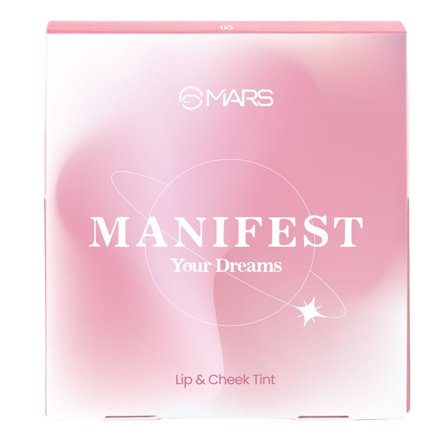 MARS Cosmetics Lip & Cheek Tint for Bold Pop Color - 05-Pastel Pink - Swadesiicart