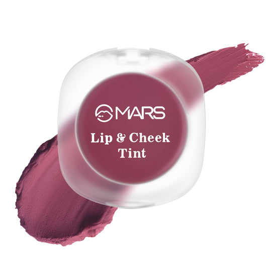 MARS Cosmetics Lip & Cheek Tint for Bold Pop Color - 06-Dark Fuschia - Swadesiicart