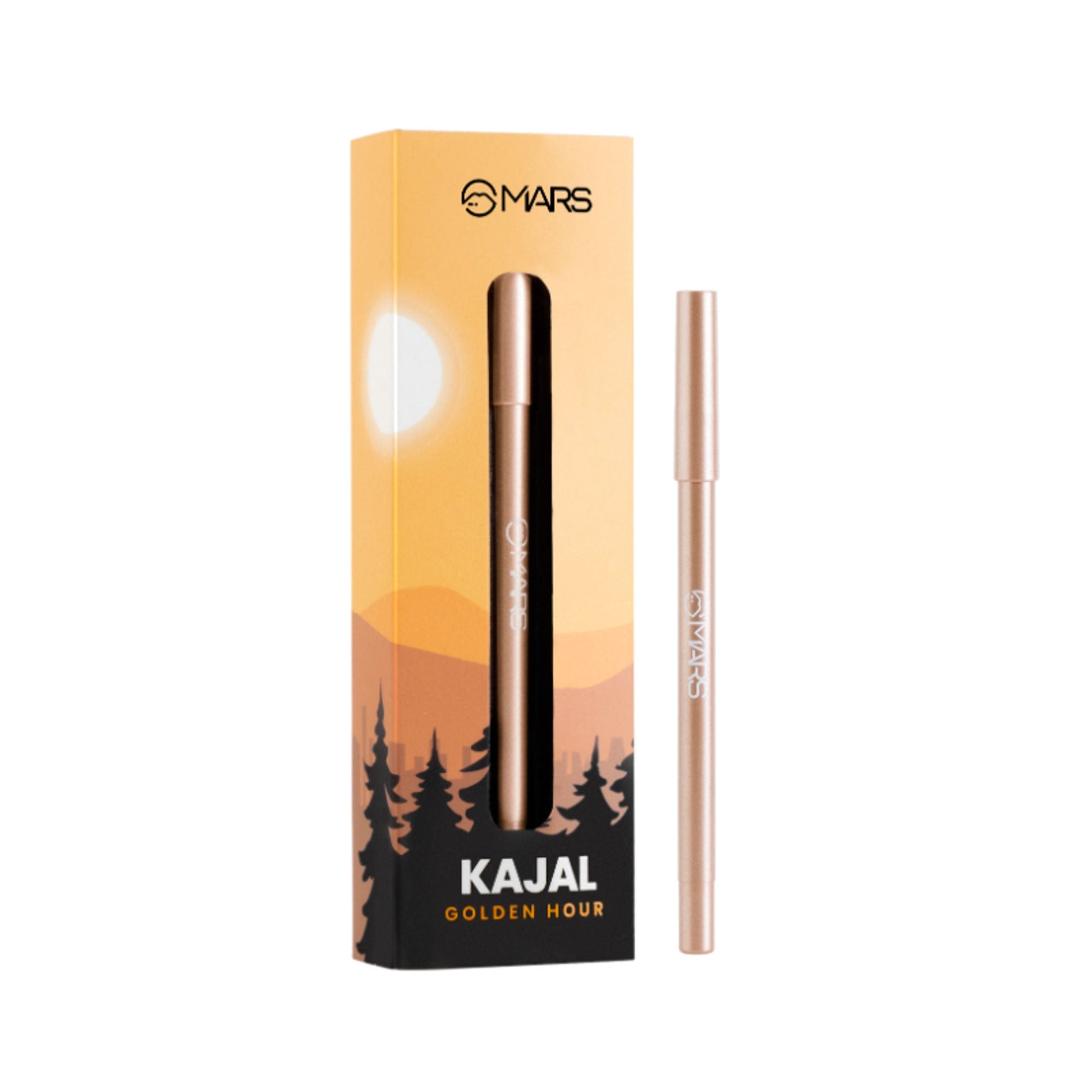 MARS Cosmetics Won't Smudge Won't Budge Kajal - Golden Hour - Swadesiicart