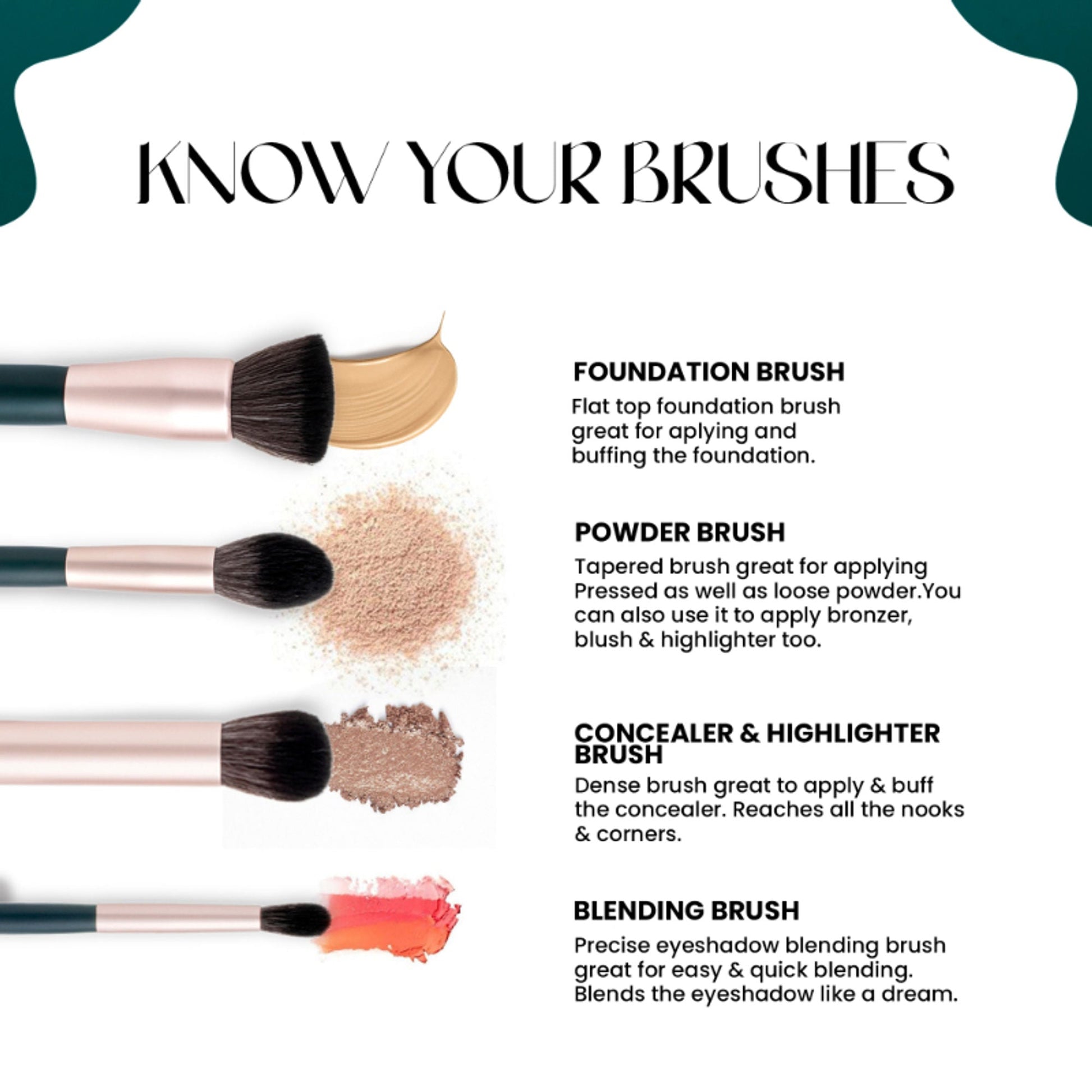 MARS Cosmetics Tools Of Titan Brush Set - Swadesiicart