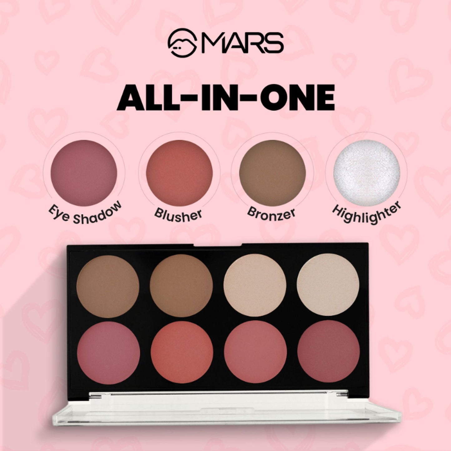 MARS Cosmetics Fantasy Face Blush - 2 - Swadesiicart