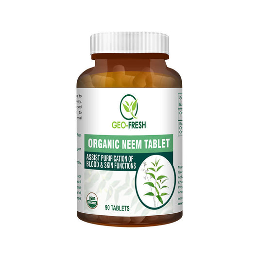 Geo-Fresh Organic Neem Tablets | Swadesiicart