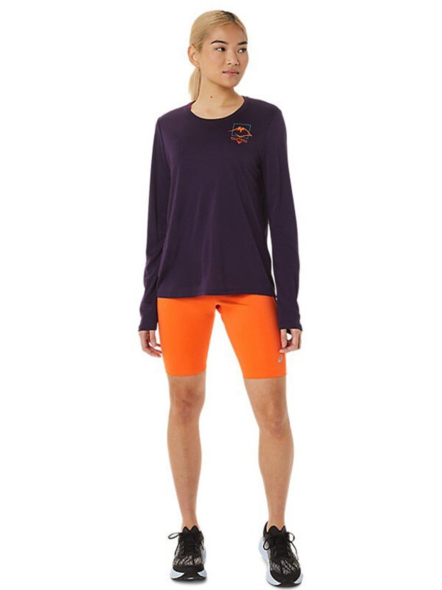 ASICS Fujitrail LS Logo Printed Round Neck T-Shirt | Swadesiicart